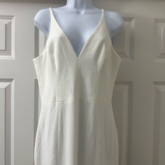 Dress the Population Iris Slit Crepe Gown size L - Picture 7 of 10
